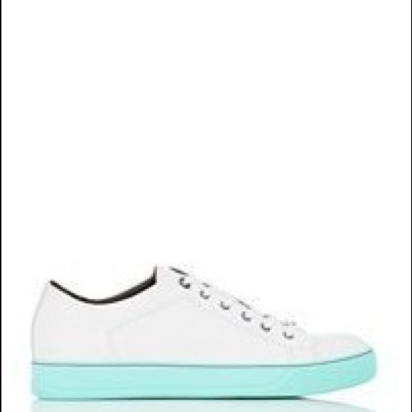 Lanvin Contrast Sole Sneakers White 11